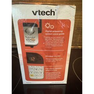Vtech Cordless Phone Answering System 2 Handsets CS5229-2‎  Extended Range NEW